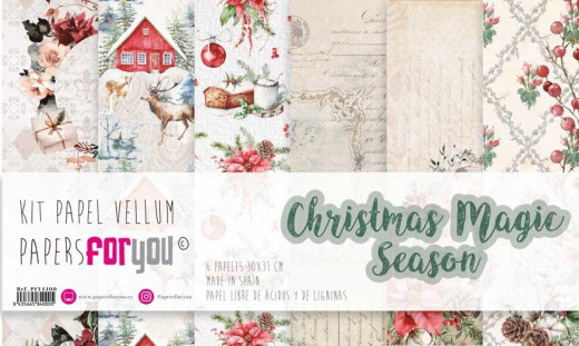 Christmas Magic Season 12x12 Vellum Kit