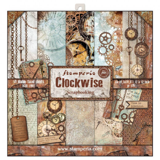 Clockwise 12x12 Paper Pack
