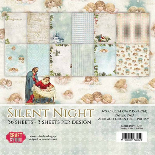 Silent Night 6x6 Paper Pad