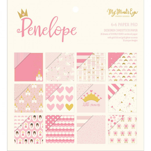 Penelope 6x6 Paper Pad (My Minds Eye)