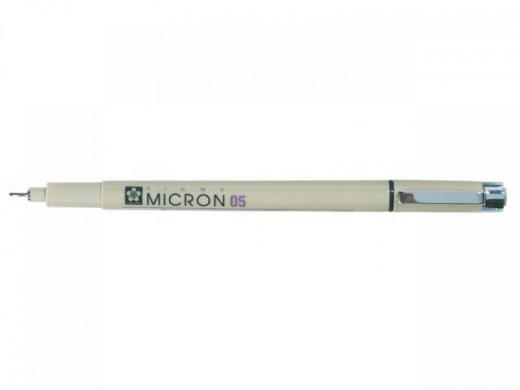 Pigma Micron Fineliner 005 - Schwarz 0,2 mm