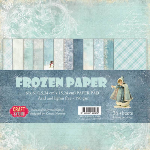 Frozen 6x6 Paper Pad