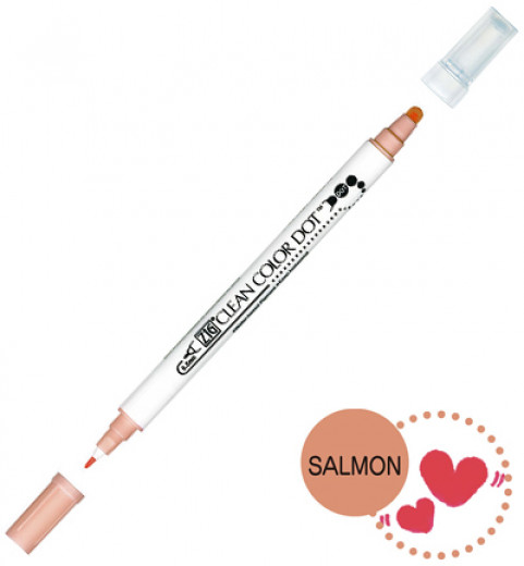 Clean Color Dot Stift - Salmon