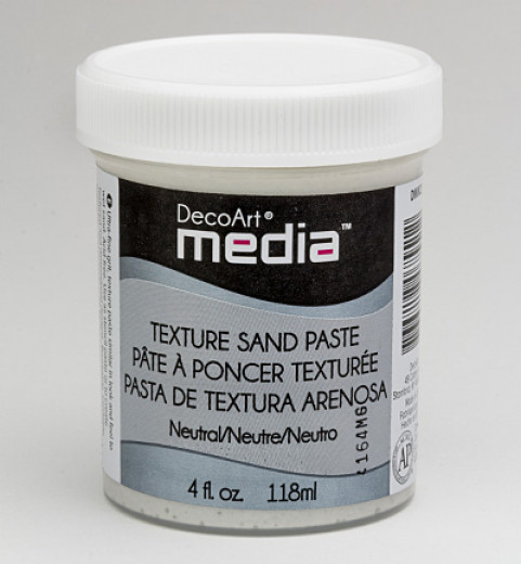 Mixed Media Texture Sand Paste (White)