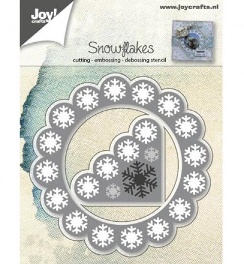 Schneide - und Prägeschablone - Snowflakes