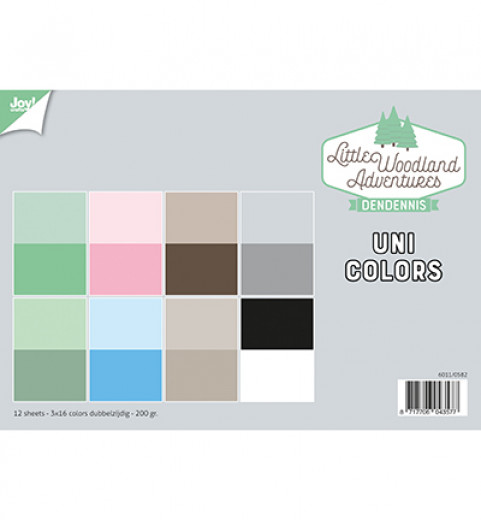 Little Woodland Adventure - Uni Colors Paper Pack
