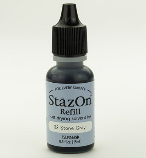 StazOn Re-Inker - Stone Gray