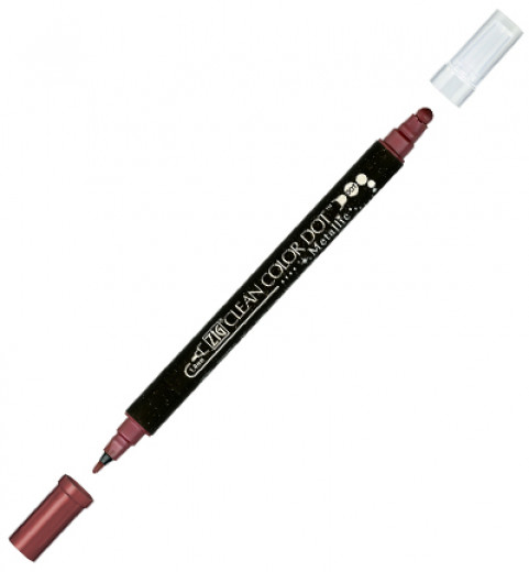 Clean Color Dot Stift - Metallic Rot