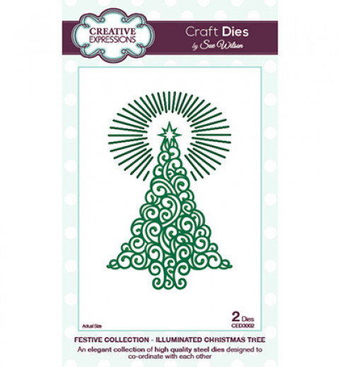 Craft Dies - Illuminated Christmas Tree