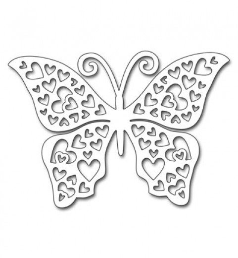 Creative Dies - Hearts Butterfly