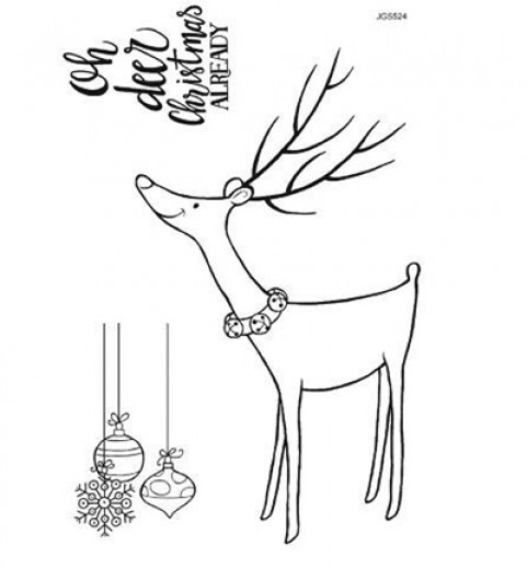 Clear Stamps Set - Reindeer Bells