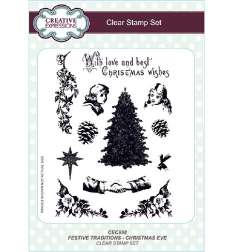 Clear Stamp Sets - Christmas Eve
