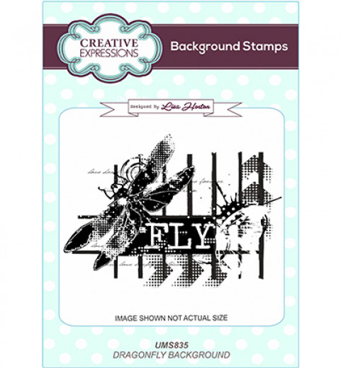 Background Stamps - Background Dragonfly