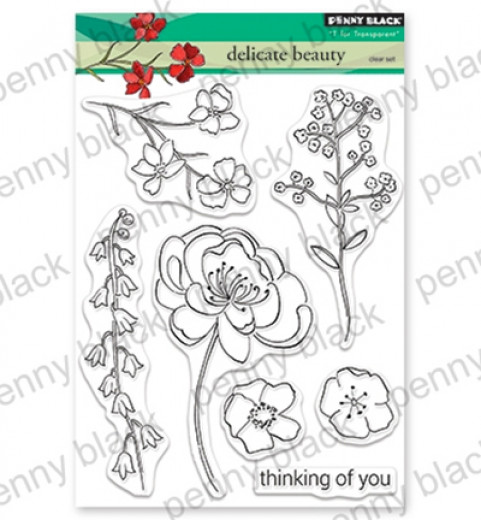 Clear Stamps - Delicate Beauty