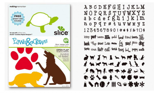 Slice MS+ Designcard - Paws and Claws
