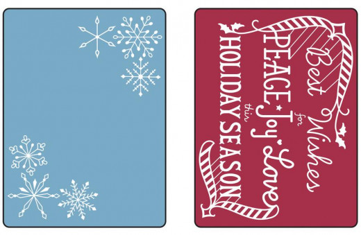 Embossing Folder - Snowflake Season Set