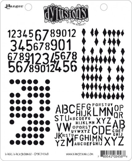 Dylusions Cling Stamps - Basic Backgrounds