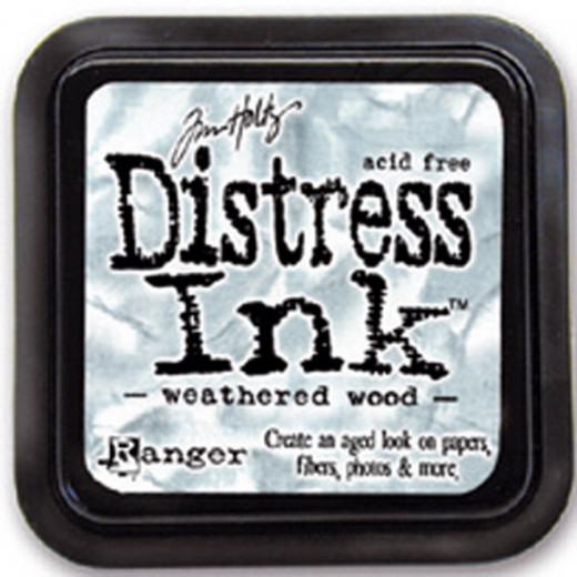 Distress Ink Kissen - Weathered Wood