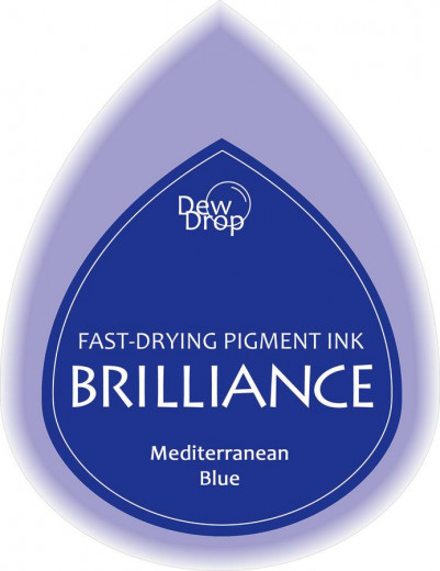 Brilliance Dew Drop Stempelkissen - Mediterranean Blue