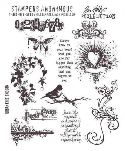 Cling Stamps Tim Holtz - Urban Chic