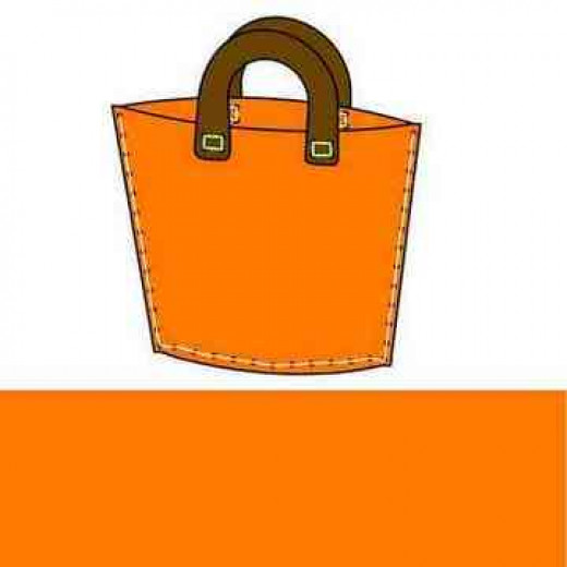 Filztasche Starter-Set Modell 4 Orange