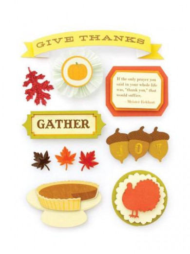 Sticker Design Shop Thanksgiving