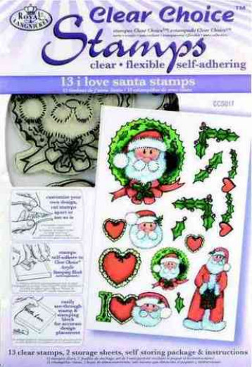 Clear Choice Stamps I love Santa