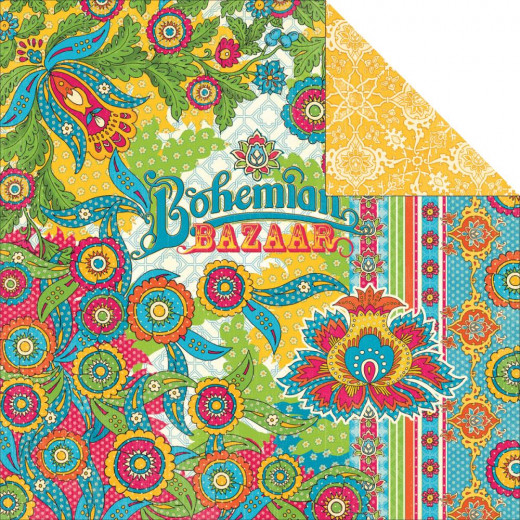 Bohemian Bazaar Designpapier - Bohemian Bazaar