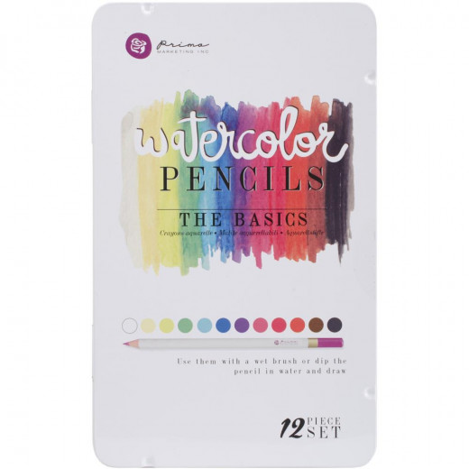 Watercolor Pencil Set - The Basics