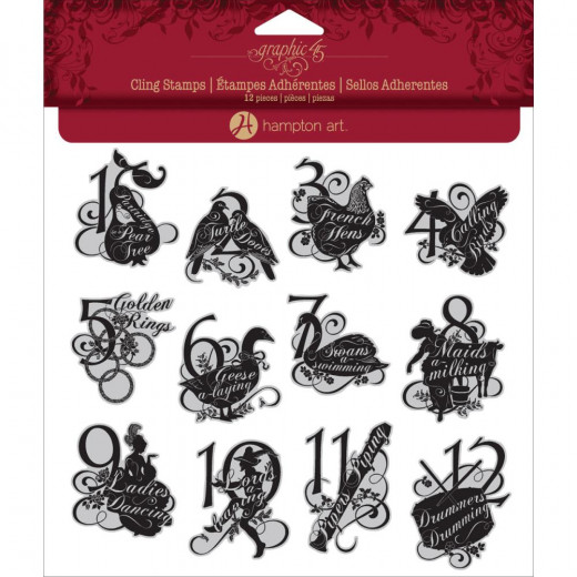 Cling Stamps - Twelve Days of Christmas 2