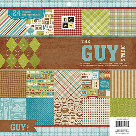 The Guy 12x12 Paper Stack
