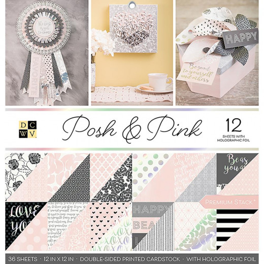 Posh and Pink 12x12 Premium Stack