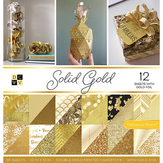Solid Gold 12x12 Premium Stack