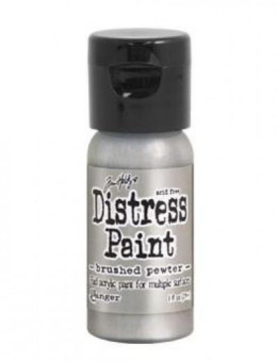 Distress Paint - Brushed Pewter (Flip Top)