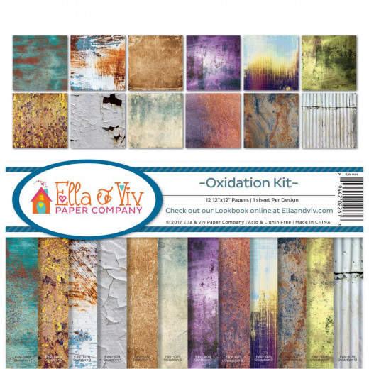 Ella and Viv Oxidation 12x12 Collection Kit
