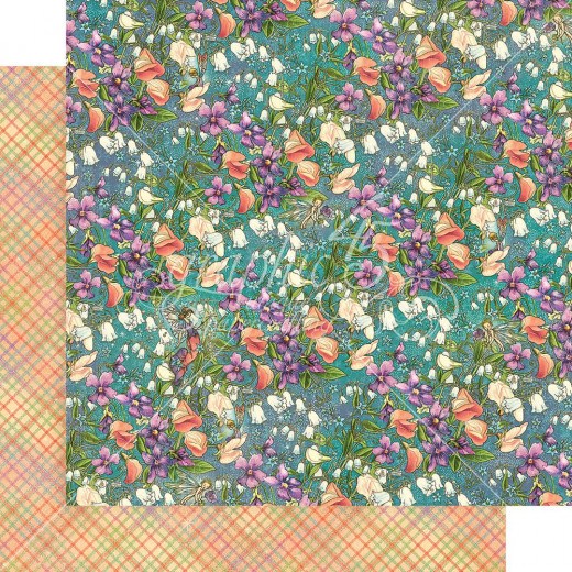 Fairie Dust Designpapier - Moonlit Blooms