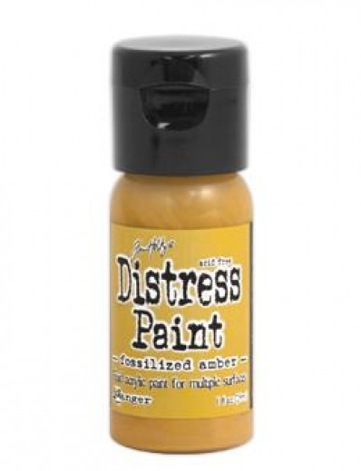 Distress Paint - Fossilized Amber (Flip Top)