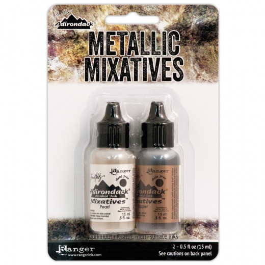 Alcohol Ink Kit - Metallic Mixative Pearl Copper