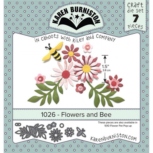 Karen Burniston Dies - Flowers and Bee