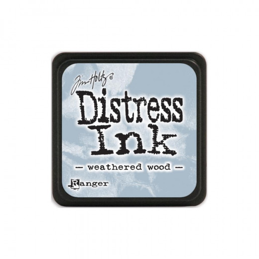 Distress Mini Ink Kissen - Weathered Wood