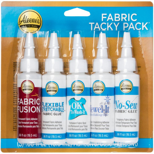 Aleenes Fabric Glue Tacky Pack
