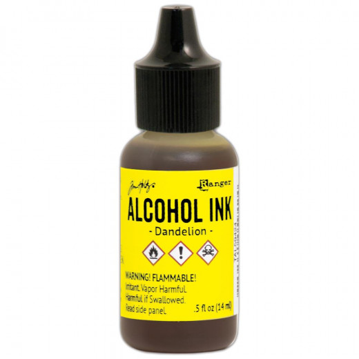 Alcohol Ink - Dandelion