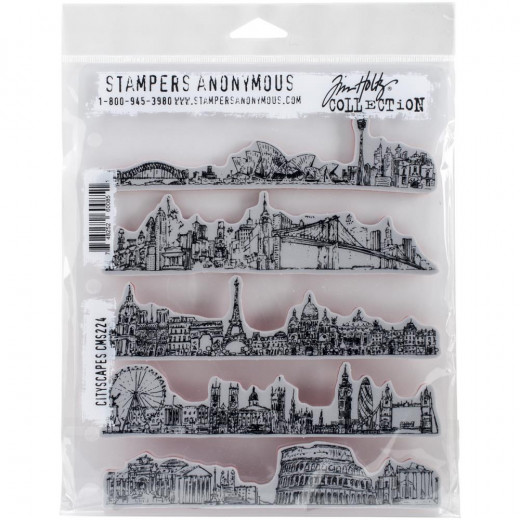 Cling Stamps Tim Holtz - Cityscapes