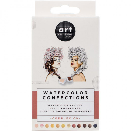 Prima Confections Watercolor Pans - Complexion