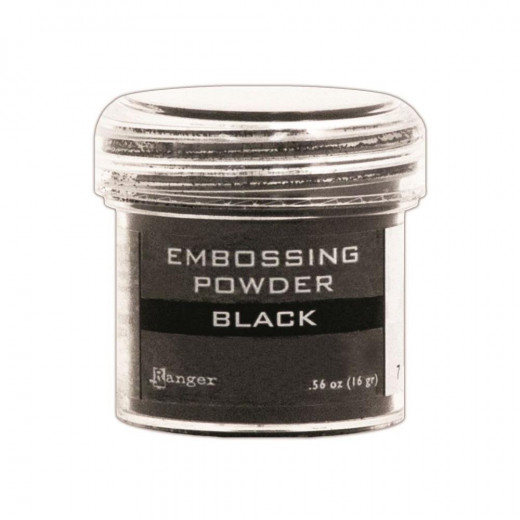 Embossing Pulver - Black