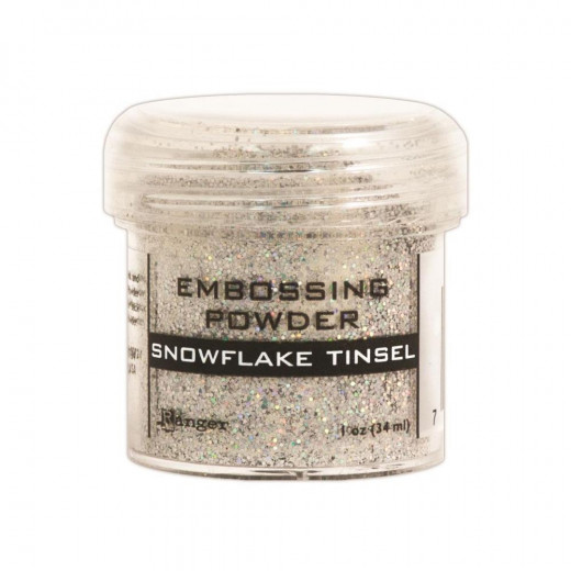 Embossing Pulver - Snowflake Tinsel