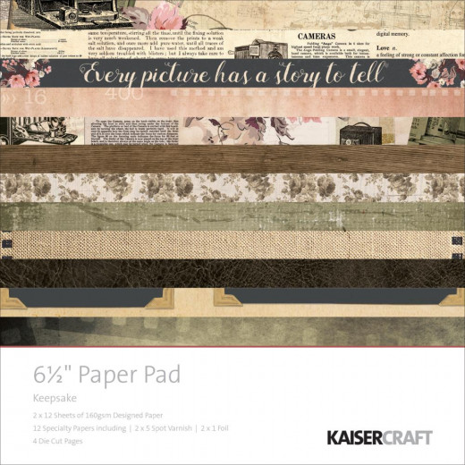Keepsake 6.5x6.5 Paper Pad
