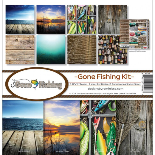 Gone Fishing 12x12 Collection Kit