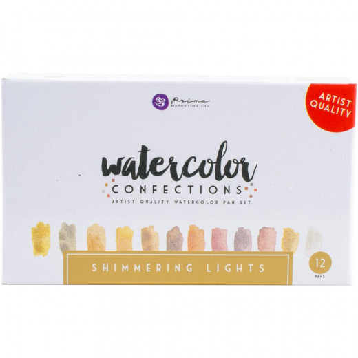 Prima Confections Watercolor Pans - Shimmering Lights