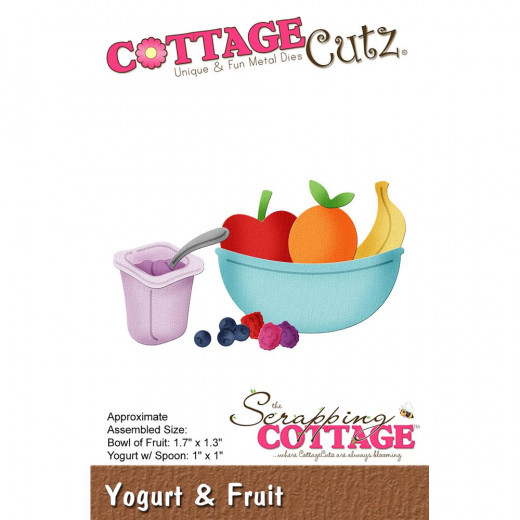 CottageCutz Dies - Yogurt and Fruit